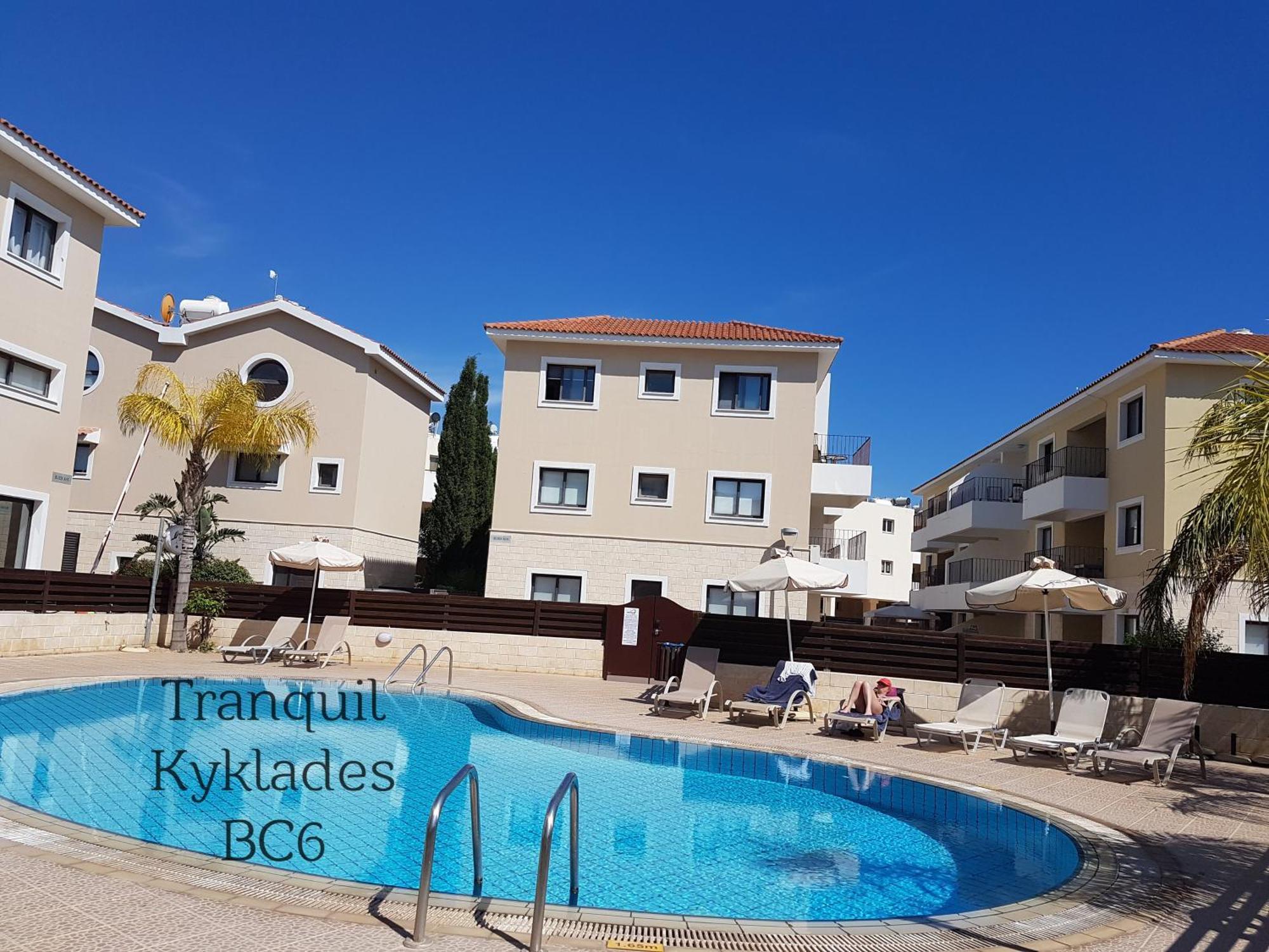 Tranquil Kyklades Bc6, Walk To Beach Paralimni Exterior foto