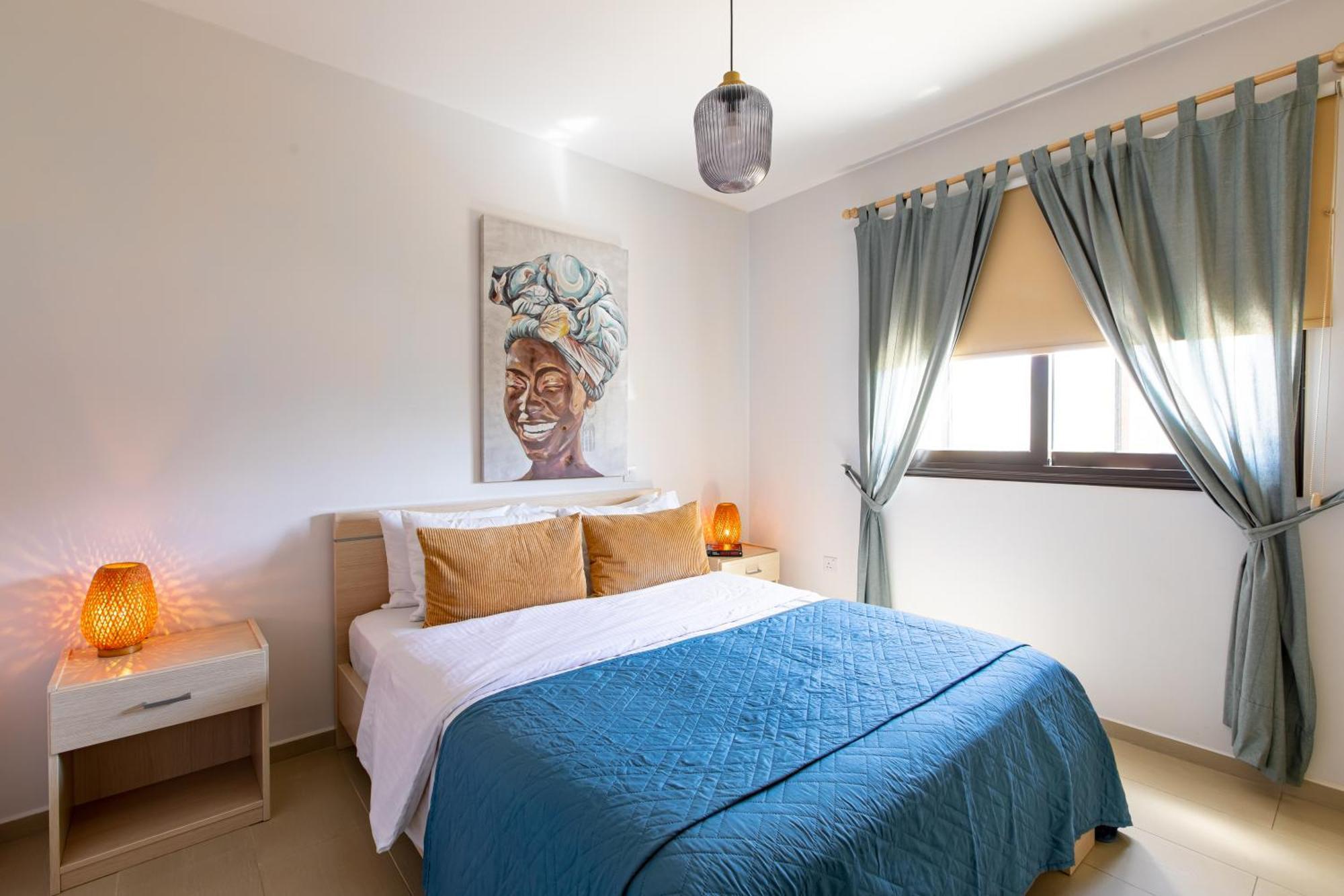 Tranquil Kyklades Bc6, Walk To Beach Paralimni Exterior foto